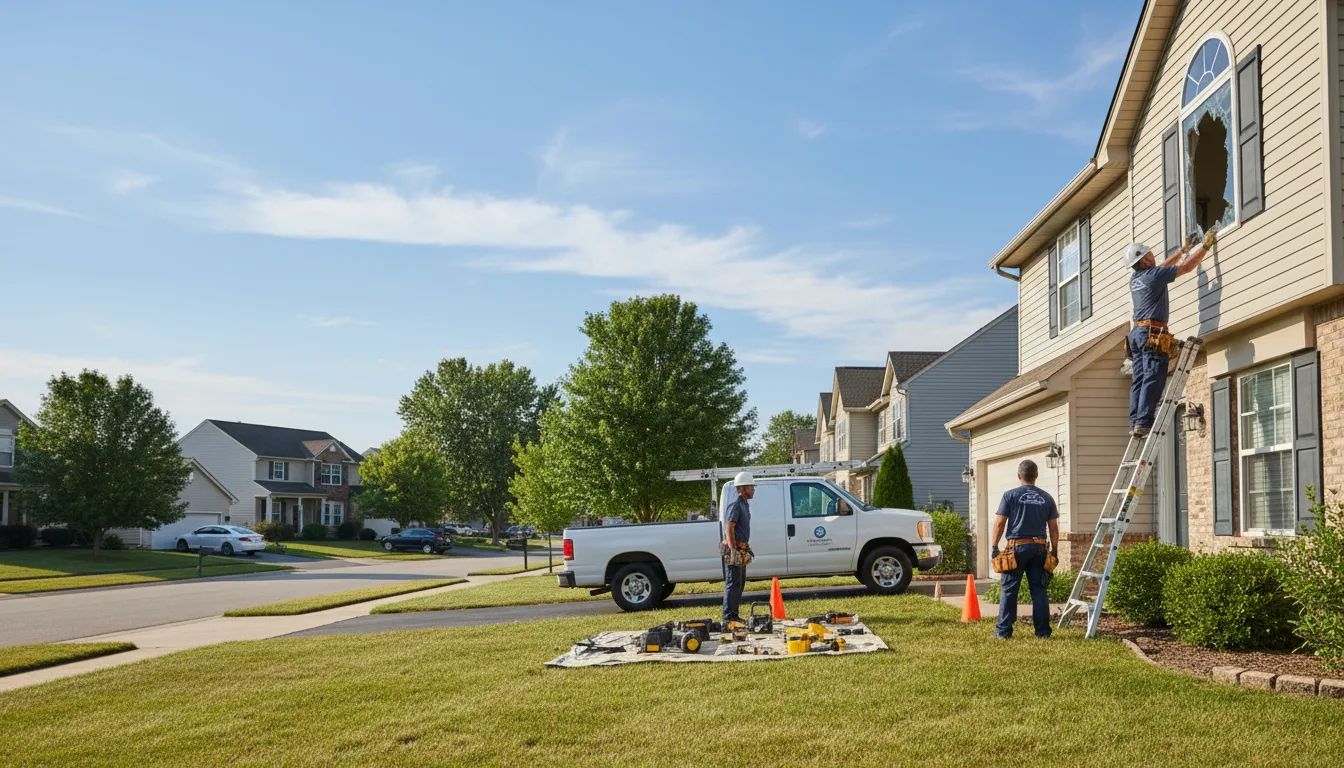 Expert window installer providing residential service in Lick Creek, KY